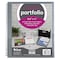C-Line Products 8-1/2" x 11" Smoke 8-Pocket Spiral-Bound Poly Portfolio, 12EA/DS, 6DS/CT 33081-DS - alternate 1